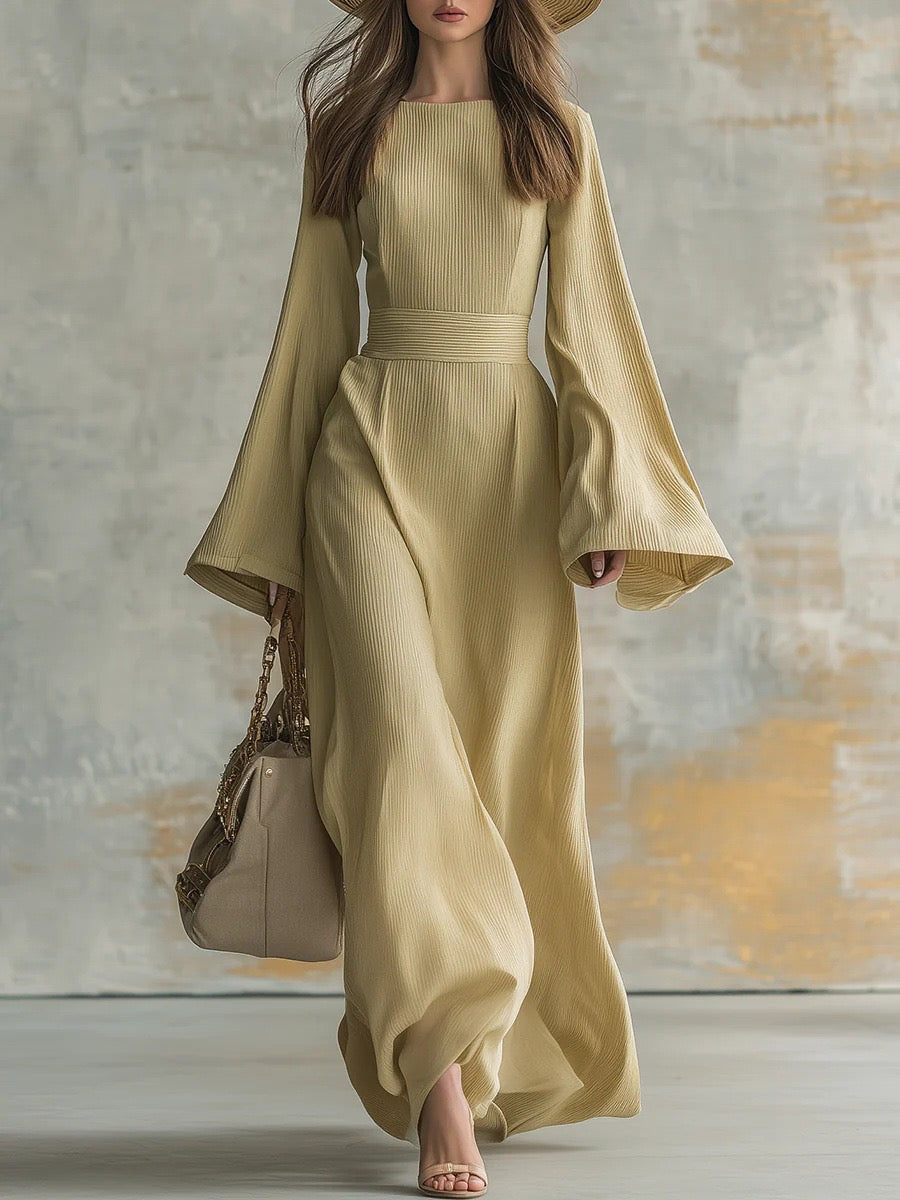 SOFÍA | VESTIDO LARGO ELEGANTE DE CANALÉ