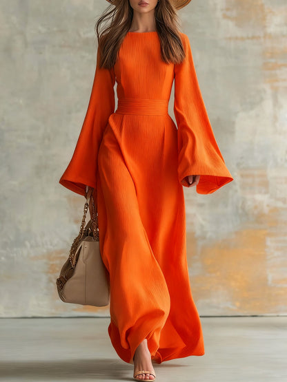 SOFÍA | VESTIDO LARGO ELEGANTE DE CANALÉ