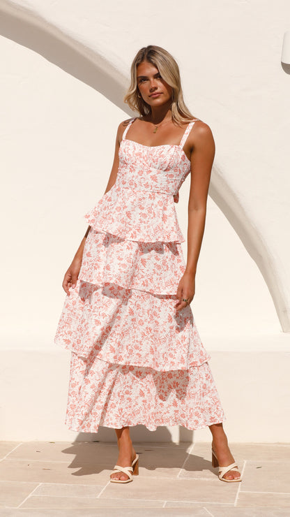 VESTIDO VENECIA EDICIÓN ROSA PASTEL