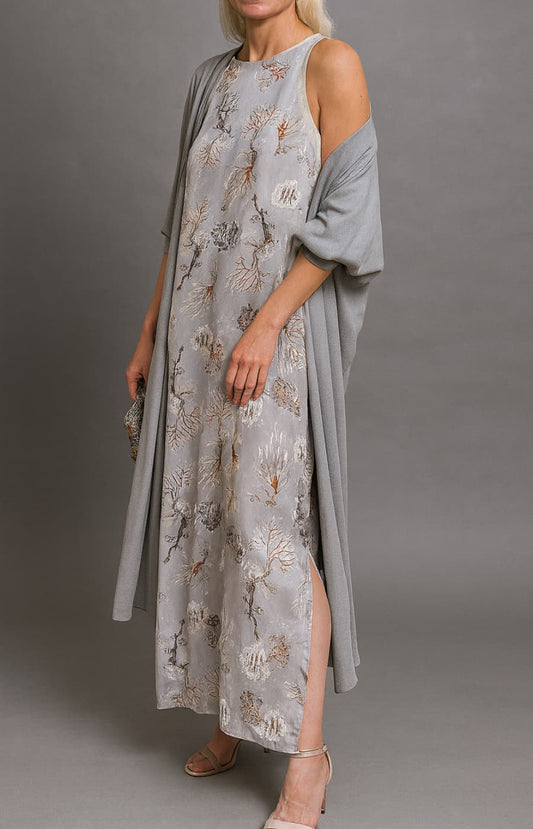 ANTONIA | VESTIDO DE NOCHE CON STOLA ELEGANTE