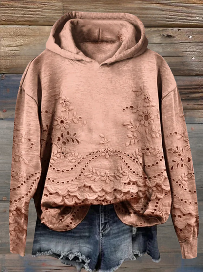 SUDADERA HOLGADA SACHNA™ | ESTILO URBANO CON CAPUCHA Y ESTAMPADO