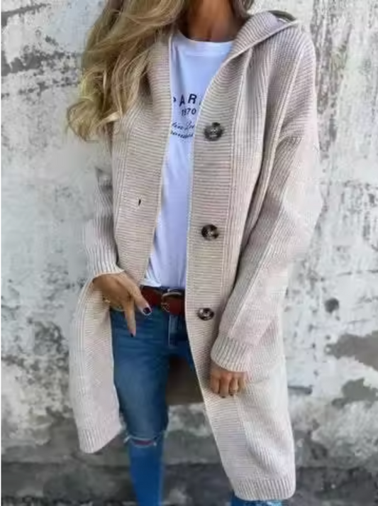 CARDIGÁN LARGO GISELLE™ | ELEGANCIA CÓMODA MODERNA