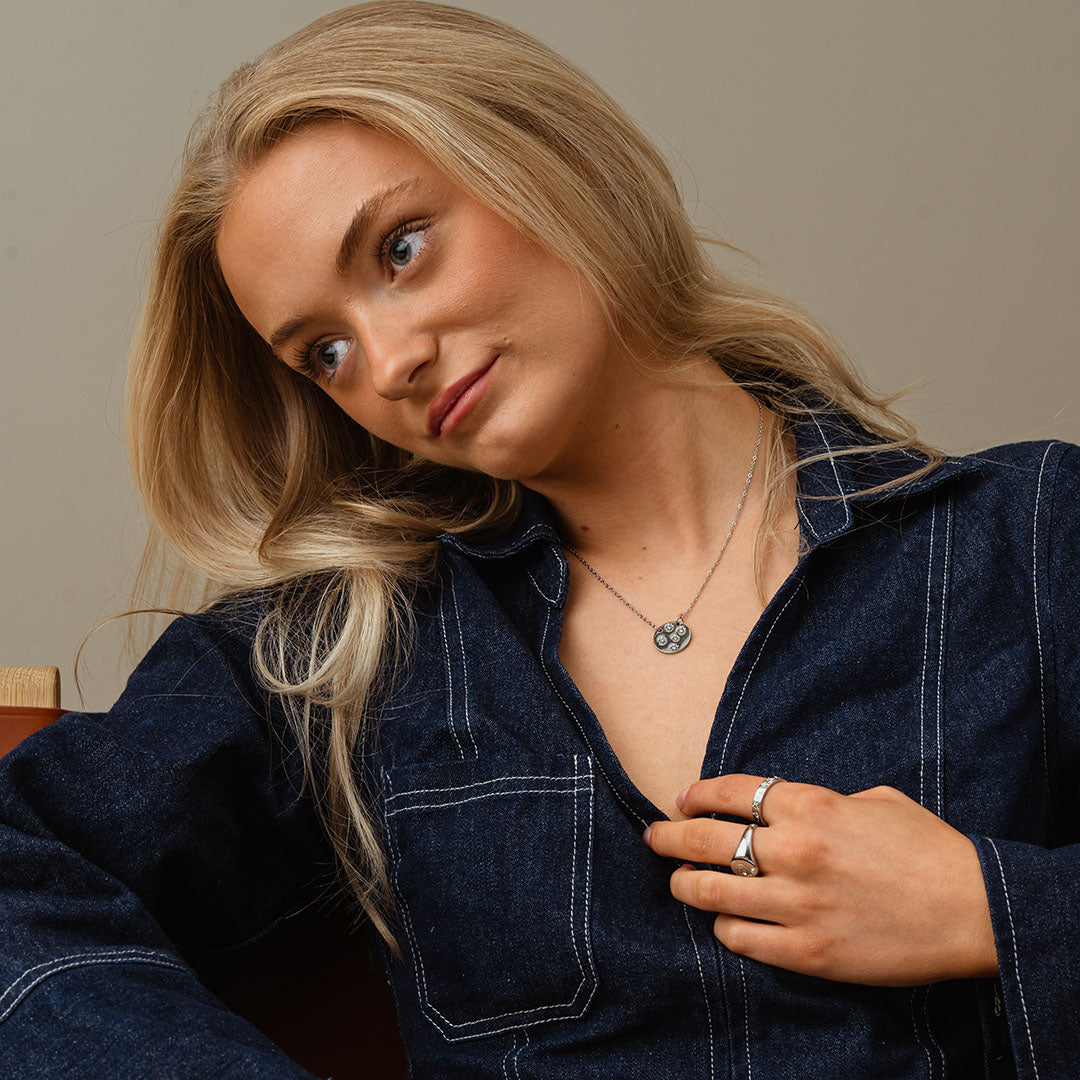 COLGANTE MARRAKESH PLATEADO