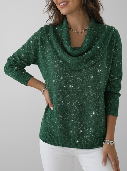 JERSEY “VERDE CELESTIA” – BRILLO SUTIL Y ELEGANCIA INVERNAL