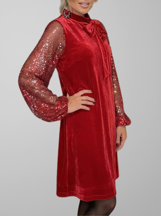 VESTIDO ÉLISE NOIR – ELEGANCIA LUMINOSA PARA NOCHES ESPECIALES