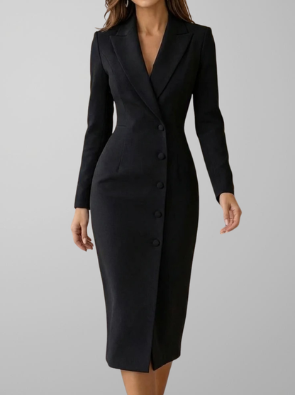 VESTIDO VALERIA ROYAL – ELEGANCIA Y SILUETA