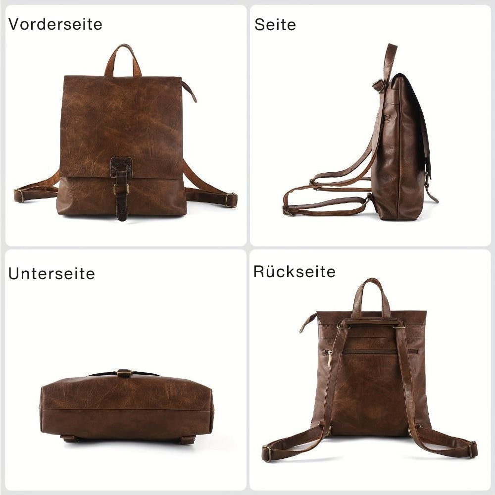 Ermelinde – Mochila retro multifuncional