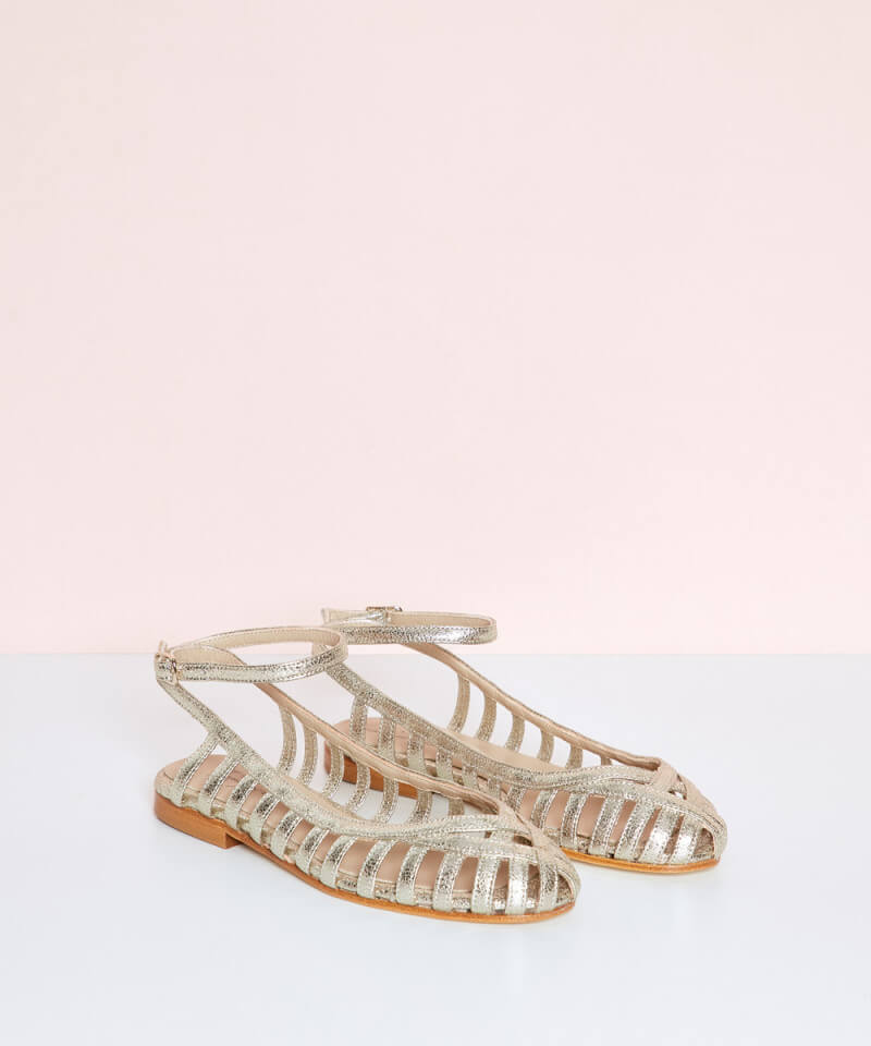 GIADA | ELEGANTE BAILARINA TRENZADA CON CORREA PARA UN ESTILO SOFISTICADO