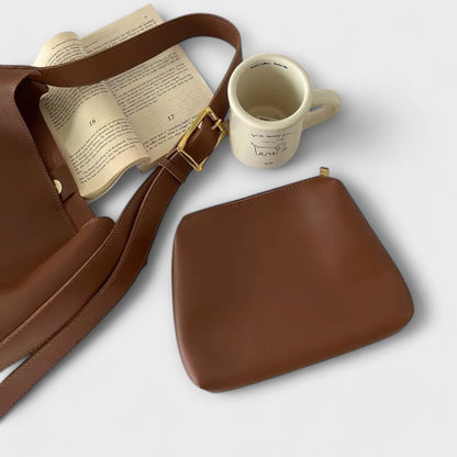 Isidore – Elegante bolso de hombro en piel
