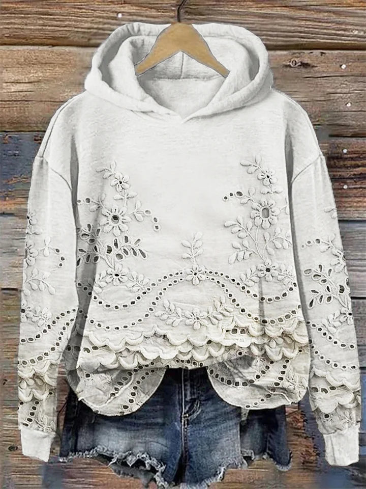 SUDADERA HOLGADA SACHNA™ | ESTILO URBANO CON CAPUCHA Y ESTAMPADO