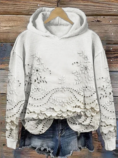 SUDADERA HOLGADA SACHNA™ | ESTILO URBANO CON CAPUCHA Y ESTAMPADO