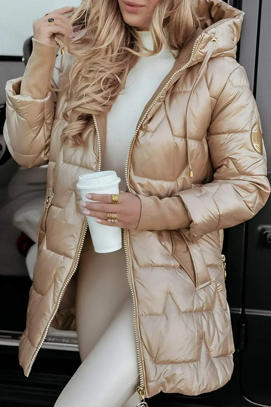 ABRIGO INVERNAL NAYA™ | ELEGANCIA ACOLCHADA CON CAPUCHA PROTECTORA