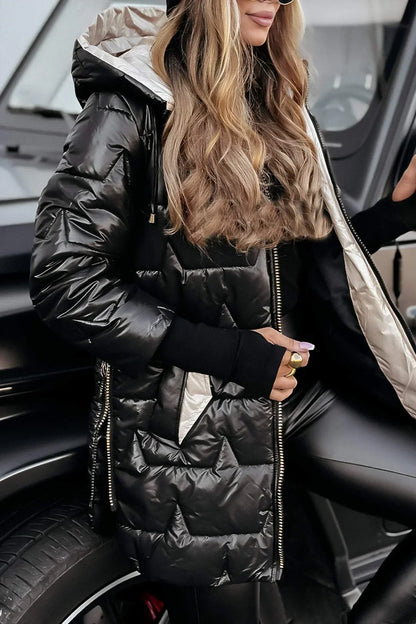 ABRIGO INVERNAL NAYA™ | ELEGANCIA ACOLCHADA CON CAPUCHA PROTECTORA