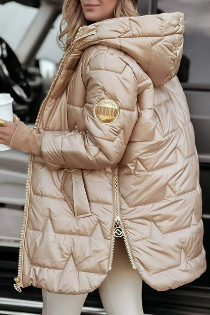 ABRIGO INVERNAL NAYA™ | ELEGANCIA ACOLCHADA CON CAPUCHA PROTECTORA