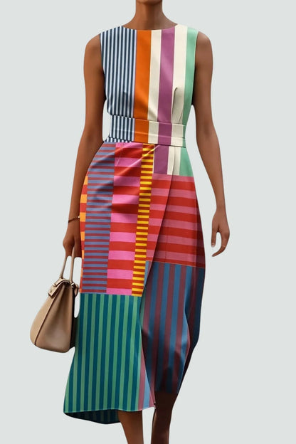 VESTIDO PALOMA - ELEGANTE DISEÑO ASIMÉTRICO CASUAL