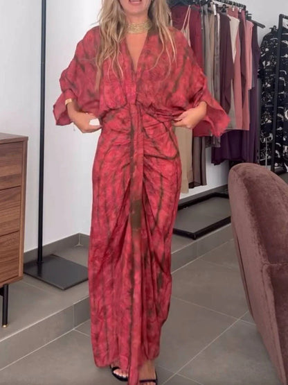 VESTIDO ESTILO KIMONO ELEGANT CONFORT