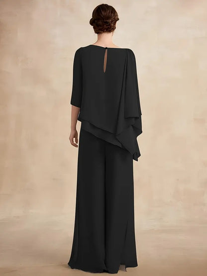 CONJUNTO DE GASA NOIR™ | DOS PIEZAS ELEGANTE COLECCIÓN OTOÑO