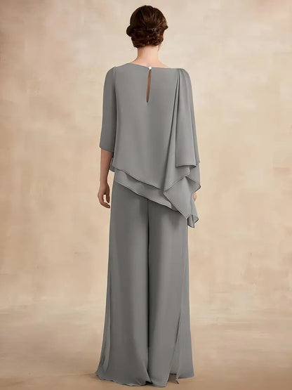 CONJUNTO DE GASA NOIR™ | DOS PIEZAS ELEGANTE COLECCIÓN OTOÑO