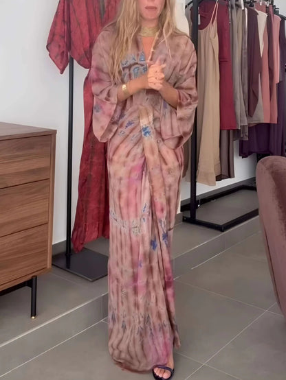 VESTIDO ESTILO KIMONO ELEGANT CONFORT