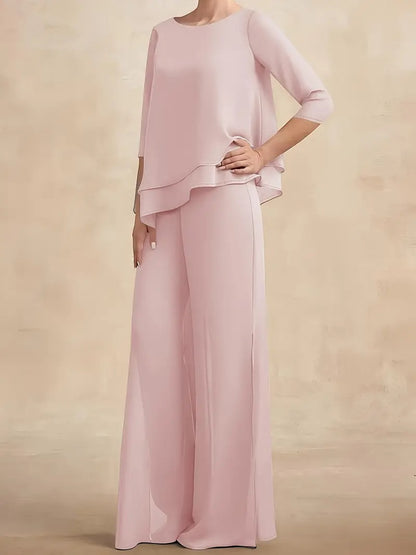 CONJUNTO DE GASA NOIR™ | DOS PIEZAS ELEGANTE COLECCIÓN OTOÑO