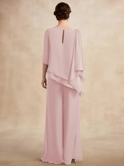 CONJUNTO DE GASA NOIR™ | DOS PIEZAS ELEGANTE COLECCIÓN OTOÑO