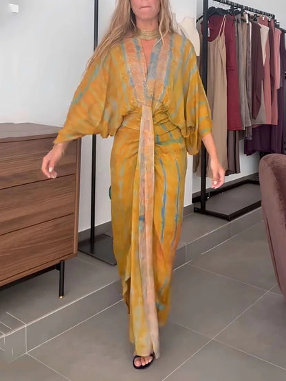 VESTIDO ESTILO KIMONO ELEGANT CONFORT