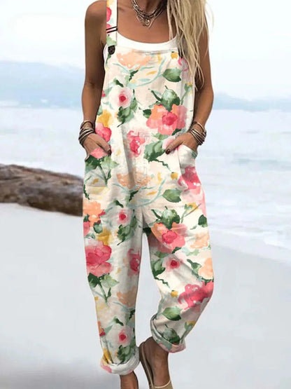 MONO DE PIERNA ANCHA FLORAL SUMMER 2025