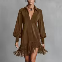 AMALIA | VESTIDO ELEGANTE CON ESCOTE EN V