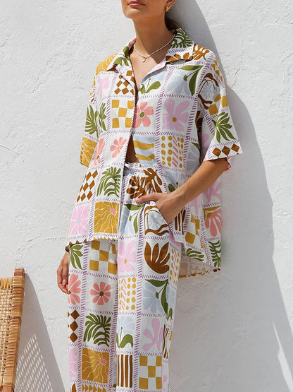 TRAJE BOHO SUNSET  CONJUNTO INFORMAL
