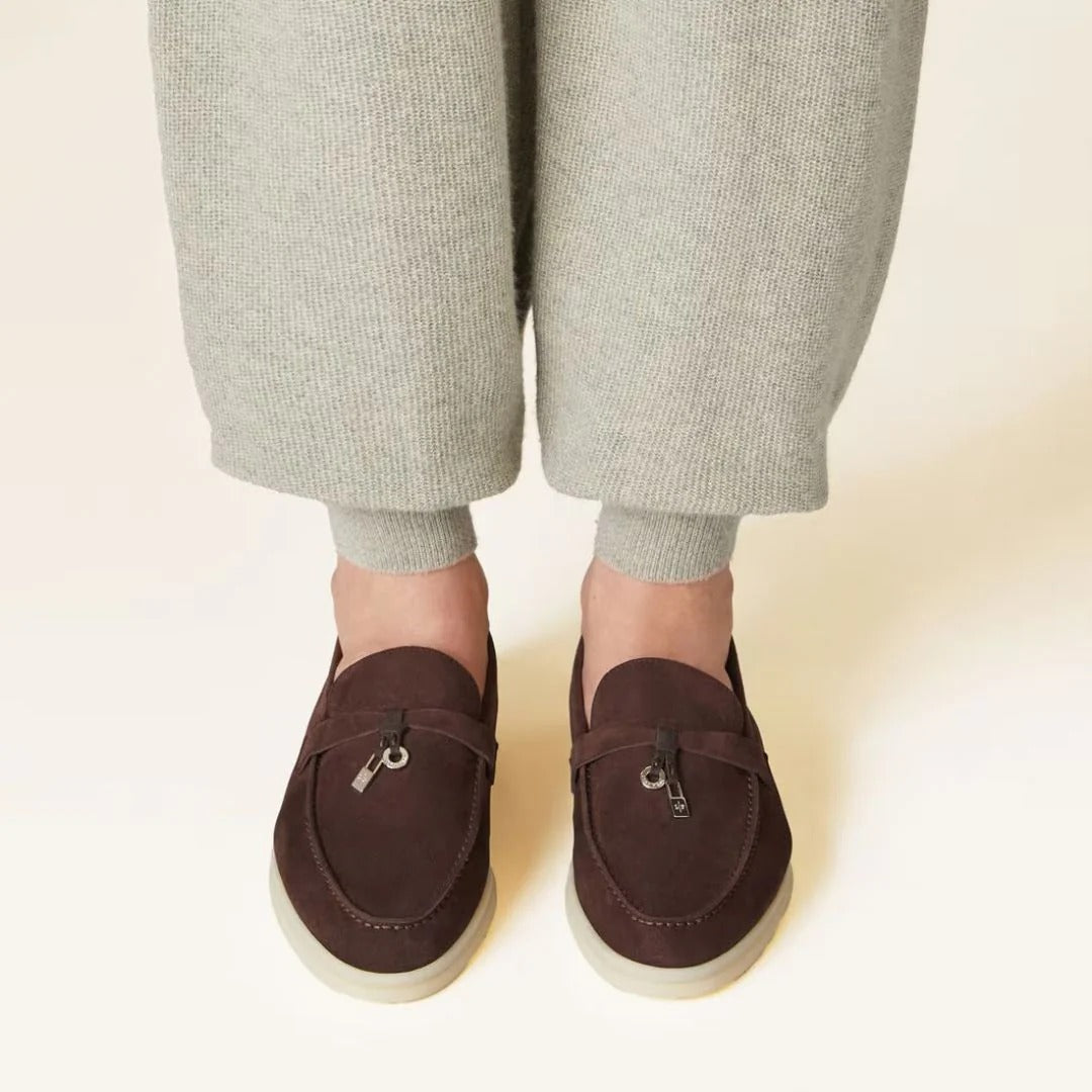 MOCASINES MILANO | ELEGANCIA ITALIANA EN ANTE  PARA MUJER