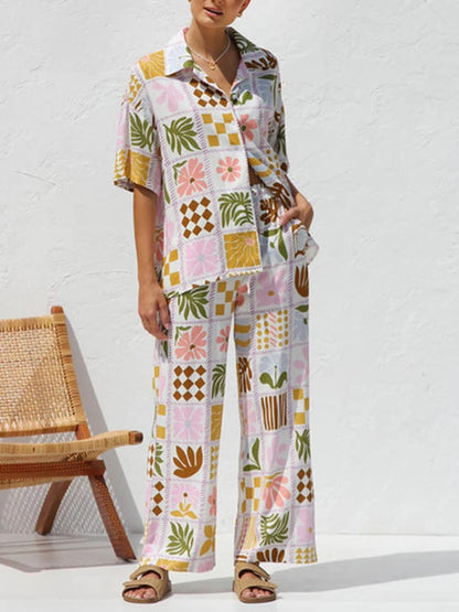 TRAJE BOHO SUNSET  CONJUNTO INFORMAL