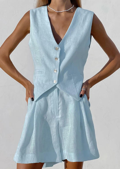 PAROS COVER UP  CONJUNTO DE DOS PIEZAS CON PANTALONES CORTOS