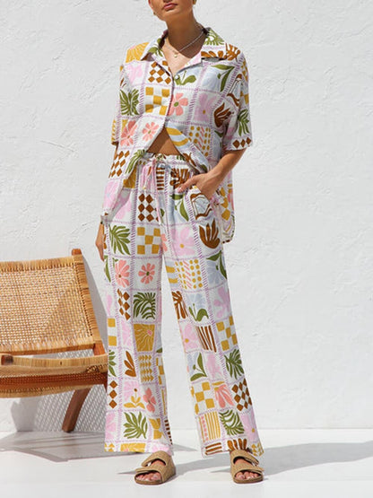 TRAJE BOHO SUNSET  CONJUNTO INFORMAL
