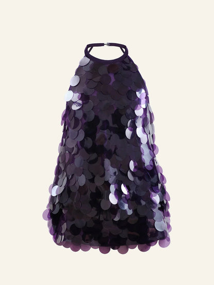 VESTIDO MINI NOXORA™ DE LENTEJUELAS