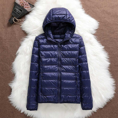 CHAQUETA ULTRA LIGERA CON CAPUCHA