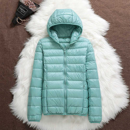 CHAQUETA ULTRA LIGERA CON CAPUCHA