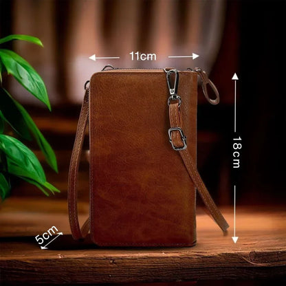 Clara - Elegante bolso de mano en piel