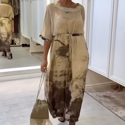 ISABELLE™ – ELEGANCIA LIGERA VESTIDO DE CHIFÓN