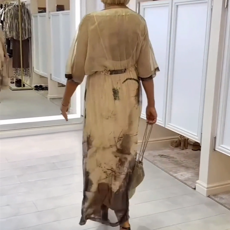 ISABELLE™ – ELEGANCIA LIGERA VESTIDO DE CHIFÓN