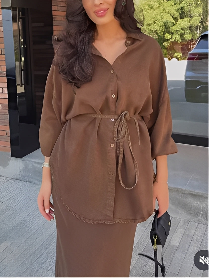 CONJUNTO CASUAL VALERIA™ | ESTILO RELAJADO PARA DÍA A DÍA Y VACACIONES